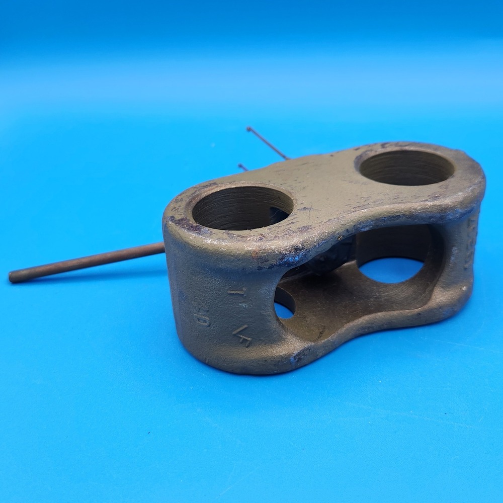 Folk Trench Art Toy Tank Track Shoe End Connector from Recovery Vehicle - Picture 4 of 9